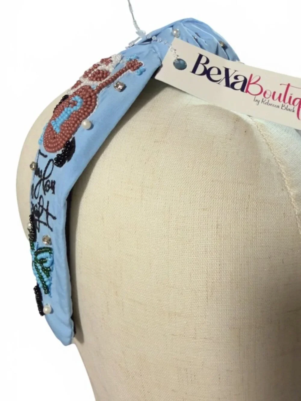 Taylor Swift Country Theme Beaded Headband New